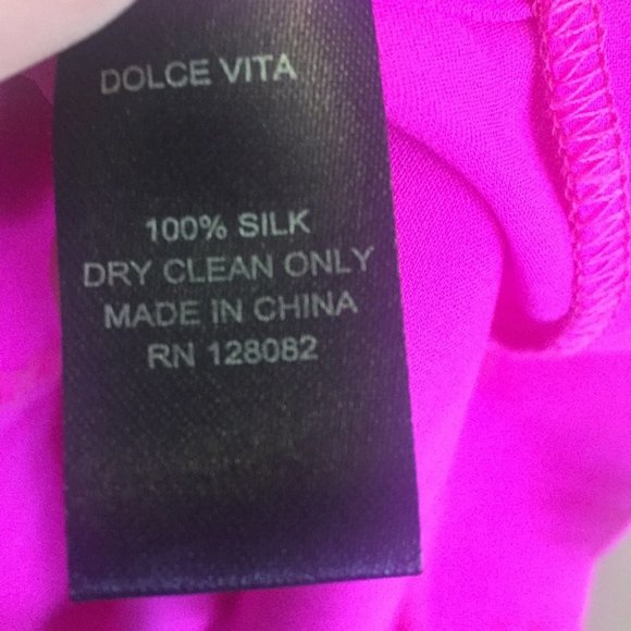 S Dolce Vita Silk Top - Picture 5 of 5